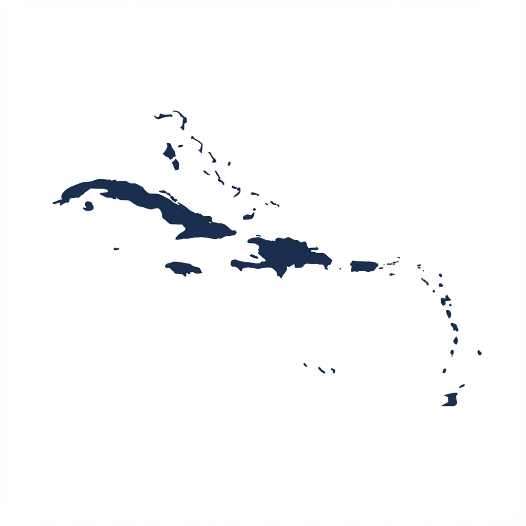 Caribbean Map